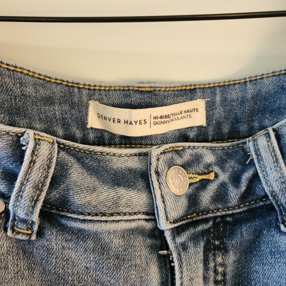 Denver Hayes Women's High Rise Skinny Jeans  Sz 12x29 - Picture 5 of 14